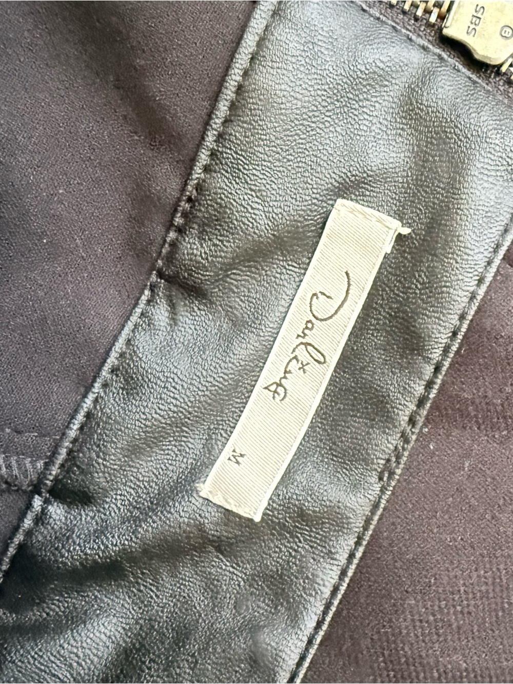 Darling MIDI skirt with Faux Leather Trims - Picture 5 of 5
